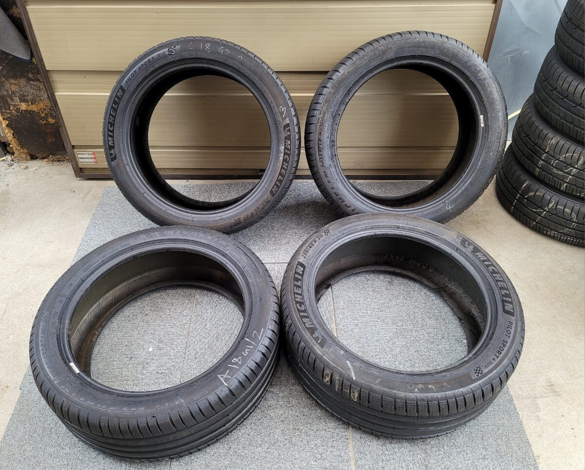 夏タイヤ　ミシュラン PILOT SPORT 4 SUV 20インチ255/45R20 105Yタイヤのみ4本セットレクサスRZ テスラアウトランダー アリア BMW 7シリ