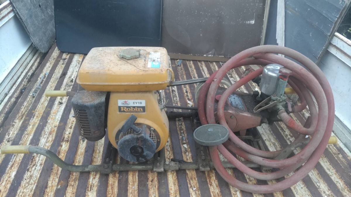 動力噴霧機 ロビン EY18 エンジン 動作未確認