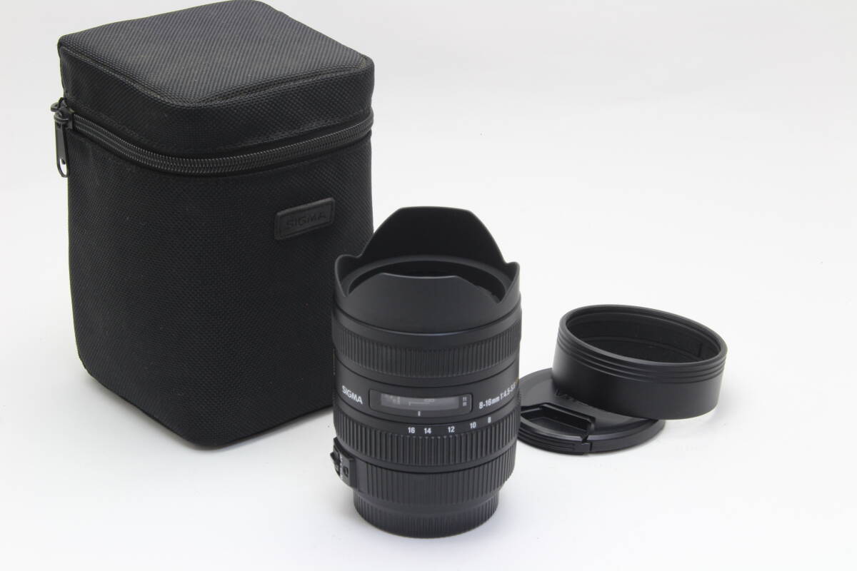 AB (良品) SIGMA シグマ DC 8-16mm F4.5-5.6 HSM SONY一眼レフ用αマウント 初期不良返品無料