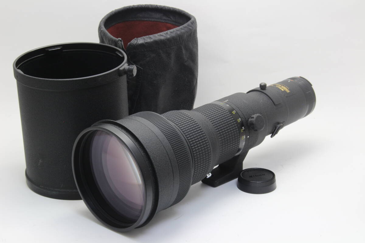 AB (良品) Nikon ニコン ED NIKKOR 500mm F4 P 専用トランクケース付き 初期不良返品無料