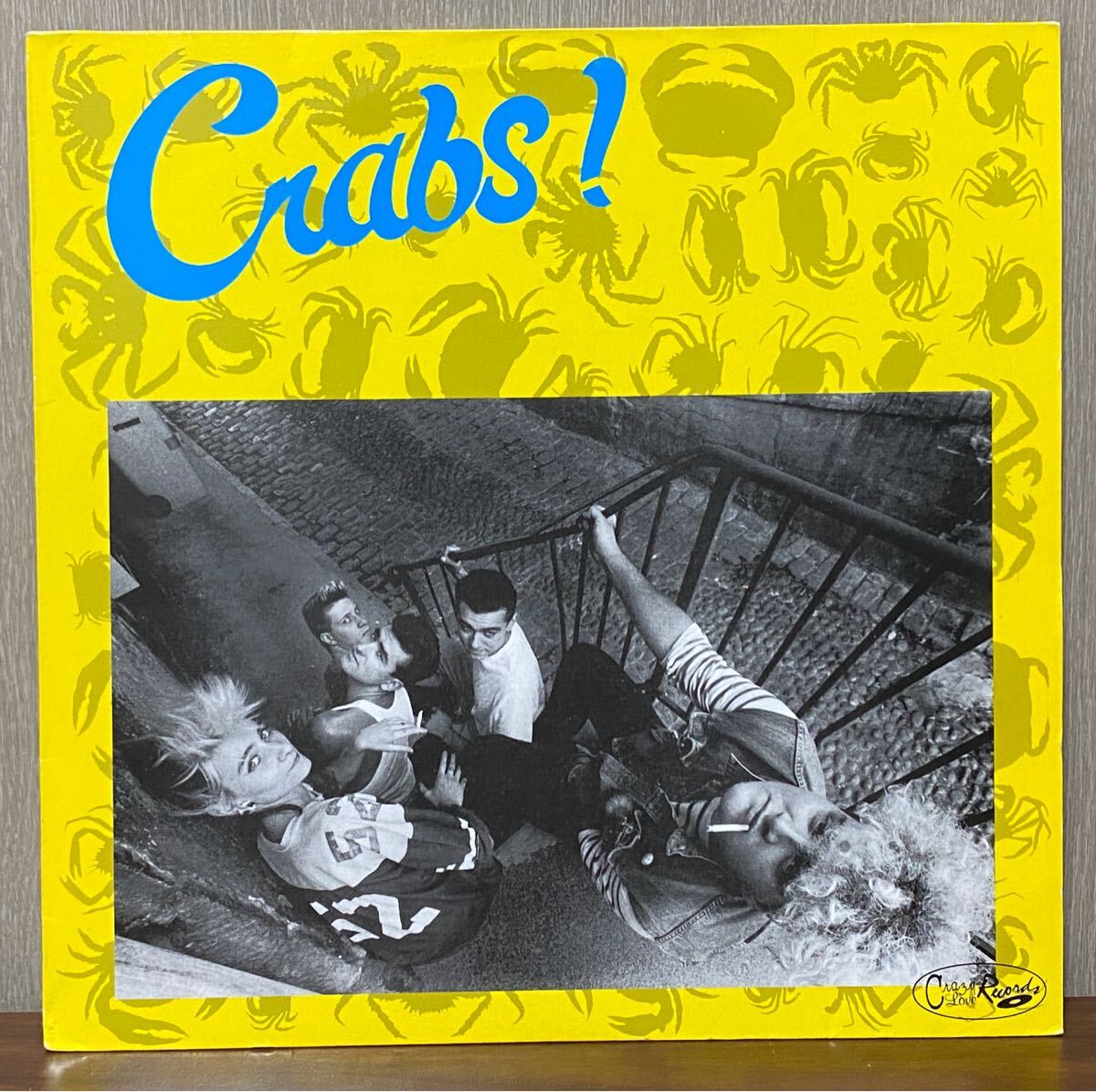 LP レコード 盤 名盤 Crabs ! 80's サイコビリー ネオロカビリー ガレージ