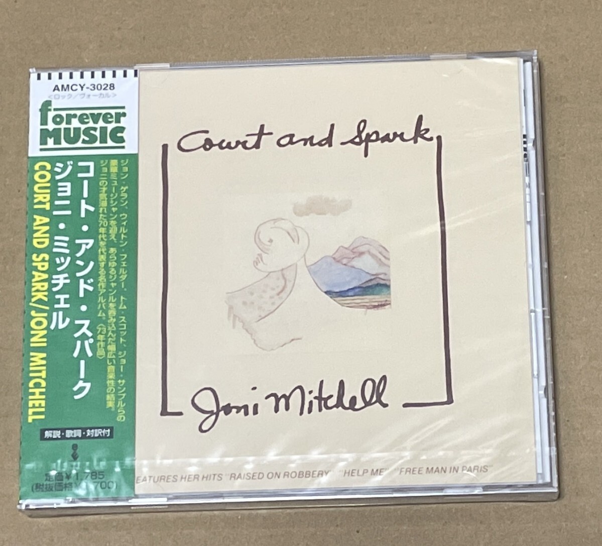 未開封 送料込 Joni Mitchell - Court And Spark 国内盤CD / ジョニ・ミッチェル - コート・アンド・スパーク / AMCY3028