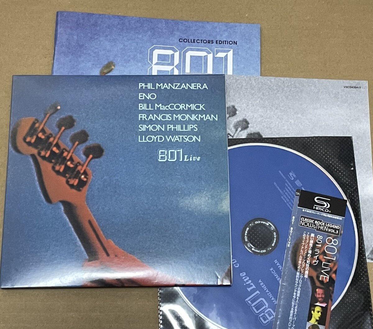送料込 SHM-CD 801 - 801 Live デラックス・エディション 紙ジャケット 2CD / VSCD4304