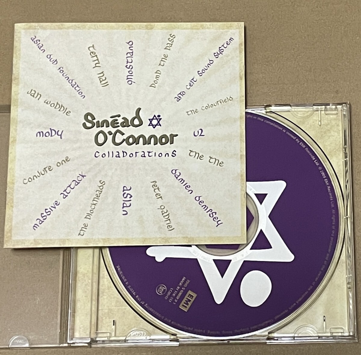 送料込 Sinead O'Connor - Collaborations 輸入盤CD / シニード・オコナー / 724356385221
