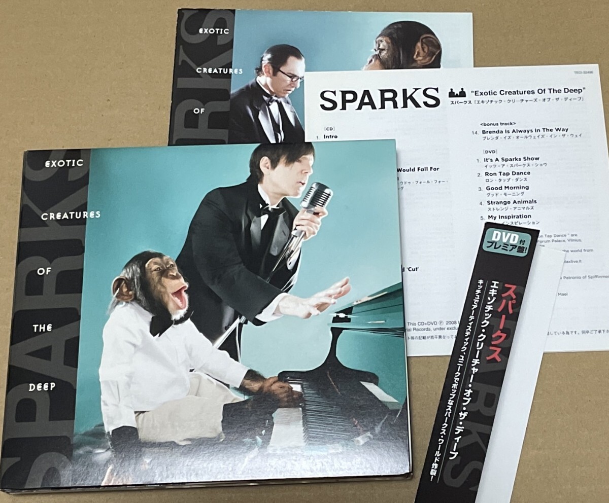 送料込 DVD付 Sparks - Exotic Creatures Of The Deep 国内盤CD+DVD / スパークス / TECI32490
