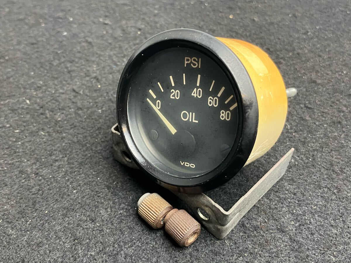 汎用　VDO 油圧計　オイルプレッシャーメーター　PSI 表示　空冷ＶＷ　空冷ワーゲン　空冷ビートル