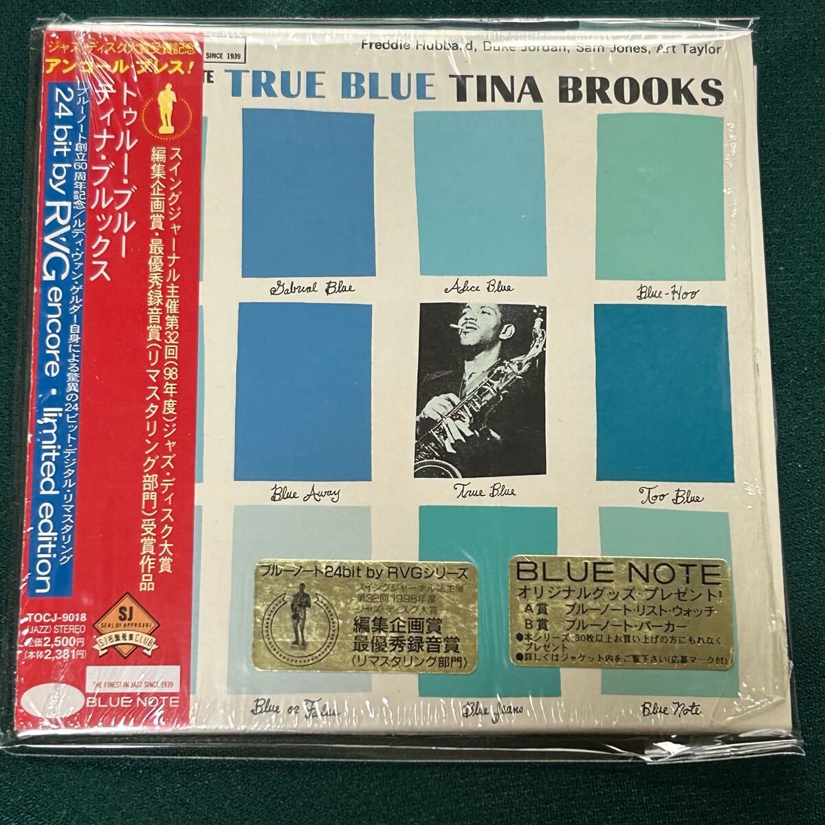 ブルーノート紙ジャケ★ティナ・ブルックスTINA BROOKS「トゥルー・ブルー」シュリンク付極美品
