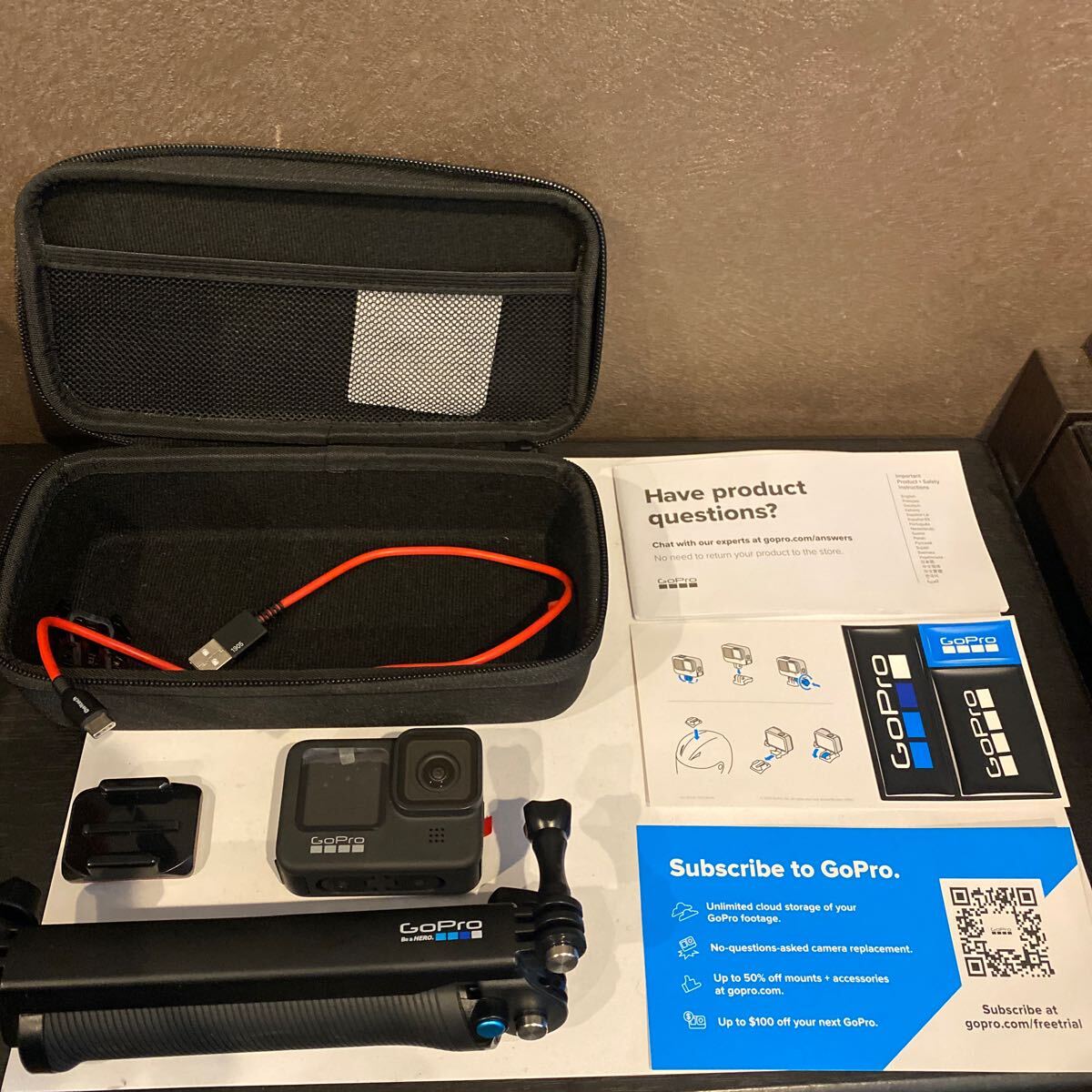 美品　GoPro ゴープロ HERO9 アクションカメラ　動作確認済み