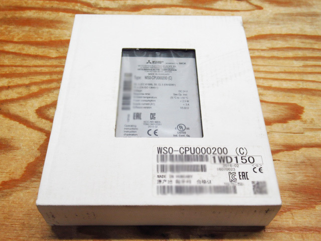 新品未使用 三菱電機 WS0-CPU000200 CPUユニット 管理7U0703BA-A8