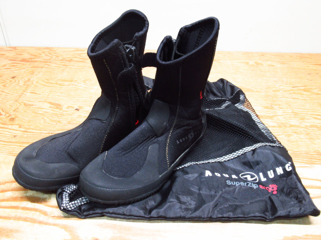 AQUA LUNG アクアラング Super Zip ergo エルゴブーツ 5mm厚 ダイビングブーツ 管理7U0708H-A3