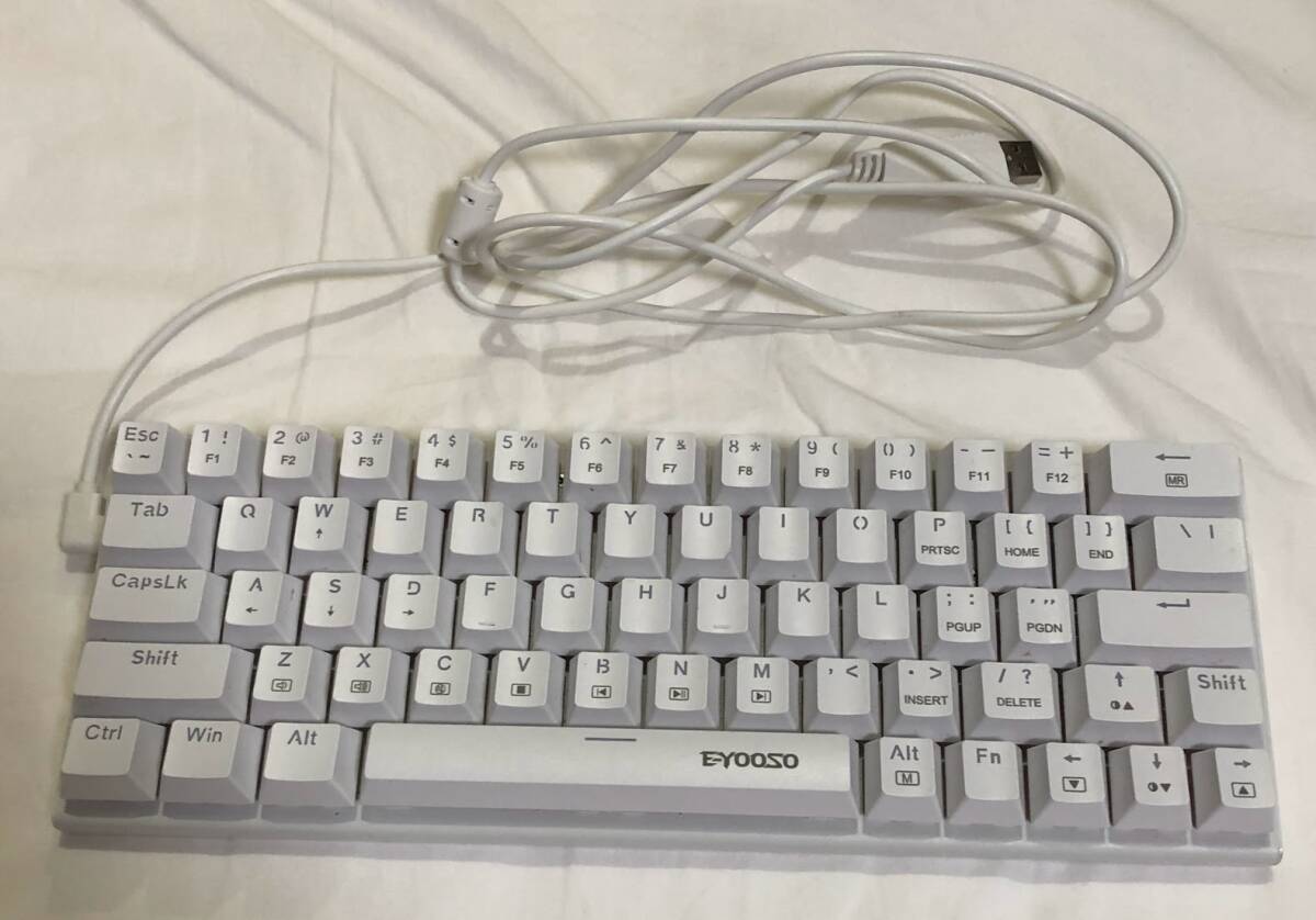 【ジャンク】 e元素 E-YOOSO RGBメカニカルキーボード Z-22 ゲーミングキーボード 【商品説明必読】 