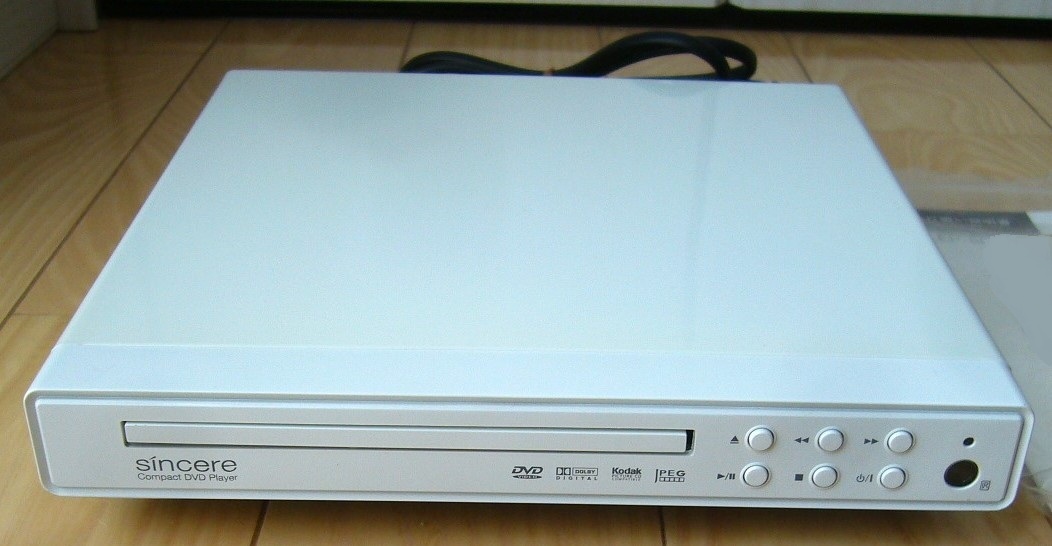 希少 美品 Sincere EP-806 コンパクト DVDプレーヤー 取扱説明書 AVケーブル 取説 AVコード 部品取り 携帯 DVD リモコン無し ジャンク