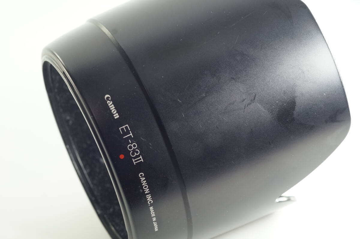 1050群『並品』 Canon ET-83ⅡEF 70-200mm F2.8L USM 用 ET-83Ⅱ キヤノン レンズフード