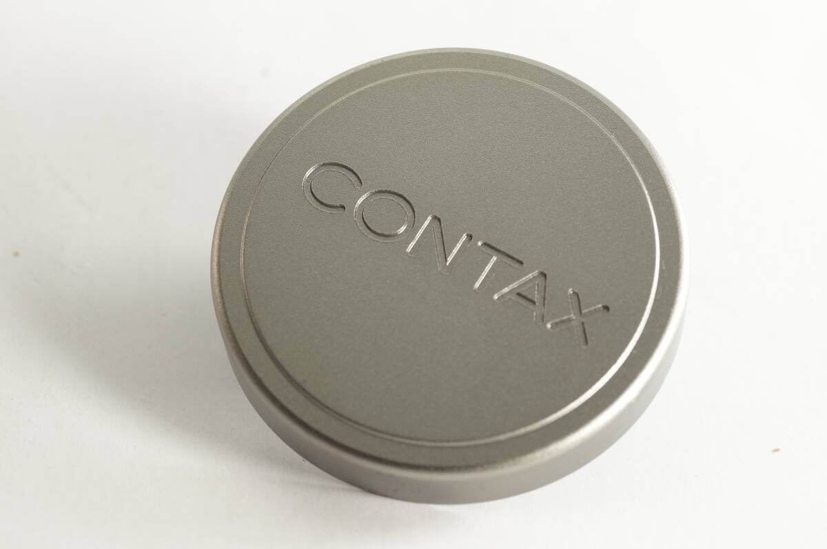 CAP-01郡『キレイ』CONTAX K-34 φ38 METAL CAP コンタックスT3用 メタルキャップ シルバー