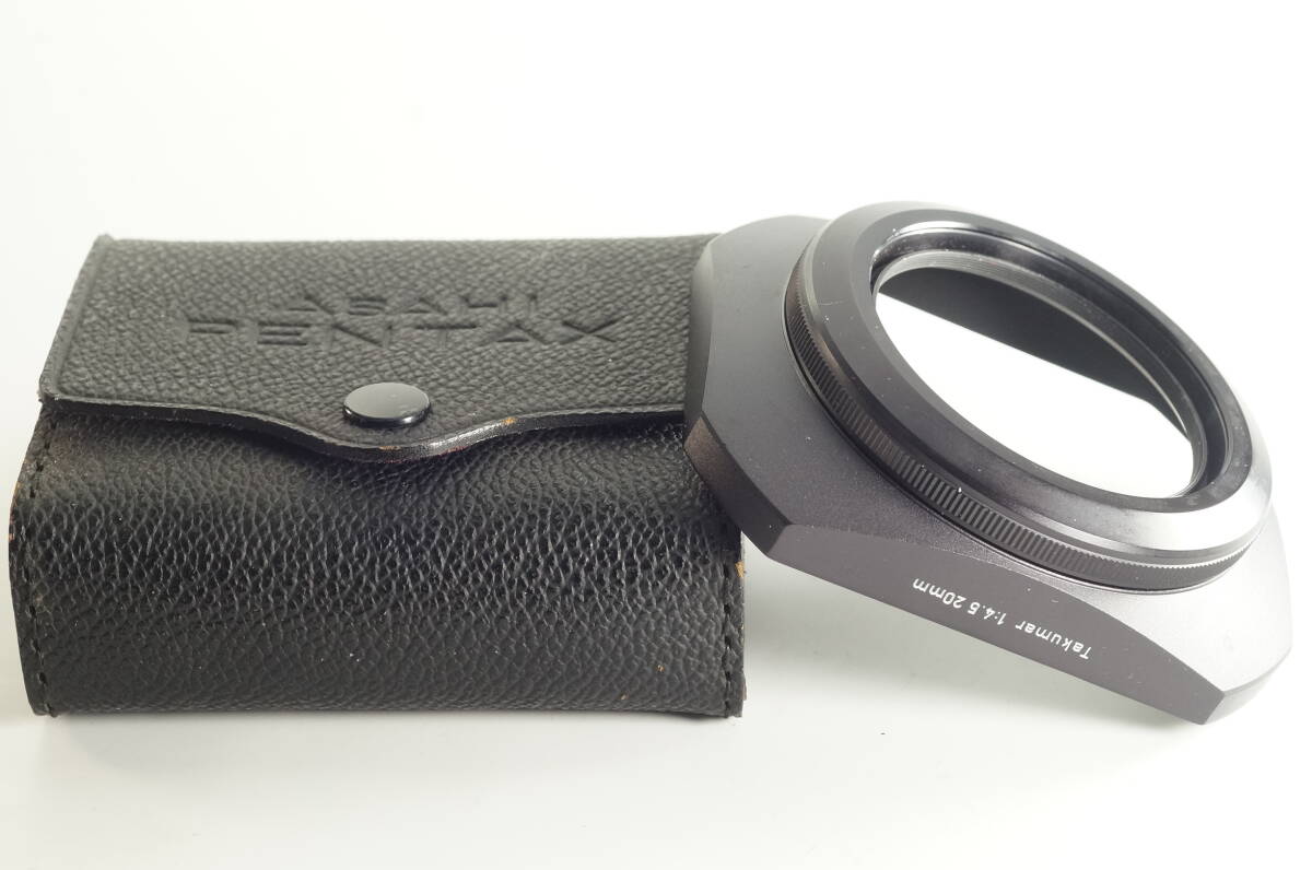 PHOME『 キレイ 』PENTAX TAKUMAR 20mm F4.5 四角レンズフード LENS HOOD SHADE