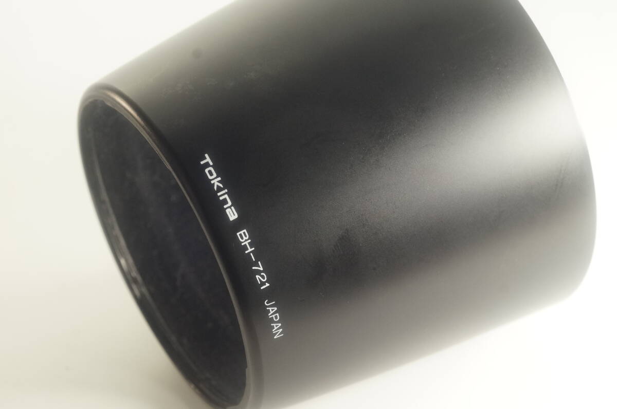 1004『おおむねキレイ』 Tokina BH-721 AT-X840AF AF80-400mm F4.5-5.6用 トキナー レンズフード