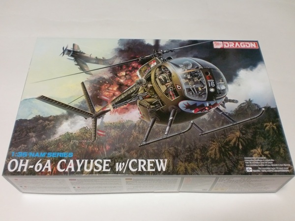 ドラゴン 1/35 OH-6A カイユース 武装偵察ヘリコプター ベトナム戦争 アメリカ軍 CAYUSE VIETNAM 地獄の黙示録 ヘリ騎兵隊 DRAGON 3310