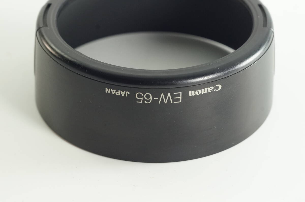 影QG『並品』CANON EW-65 EF28mm F2.8 EF35mm F2用 レンズフード LENS HOOD SHADE