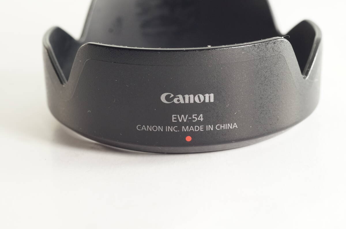 影MG『とてもキレイ』CANON EW-54 EF-M18-55mm F3.5-5.6 IS STM キヤノン キャノンレンズフード HOOD SHADE