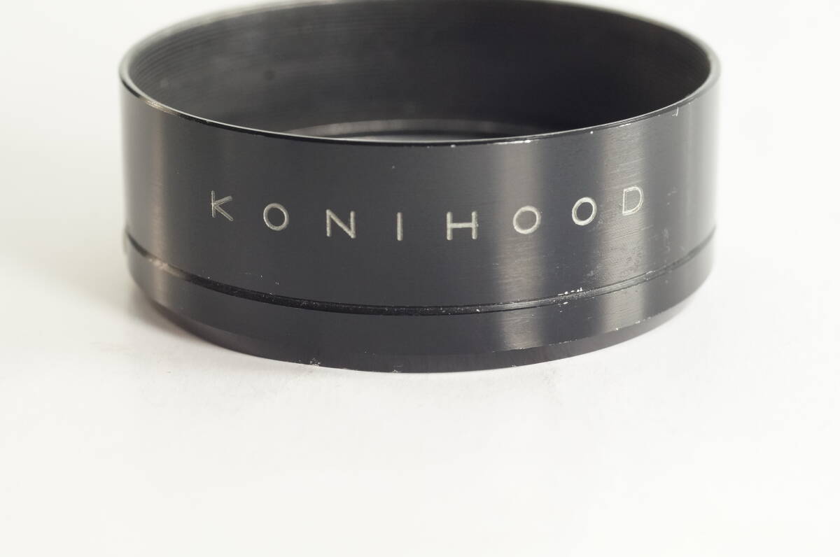 影MG『並品』KONIHOOD 51mm フィルター径49mm カブセ式 標準用メタルフード LENS HOOD SHADE