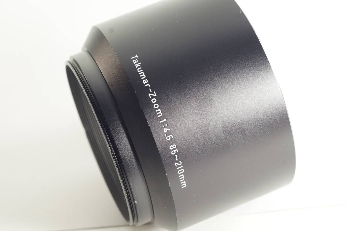 影MG『おおむねキレイ』ASAHI PENTAX Takumar-Zoom 85-210mm F4.5 用　メタルフード LENS HOOD SHADE