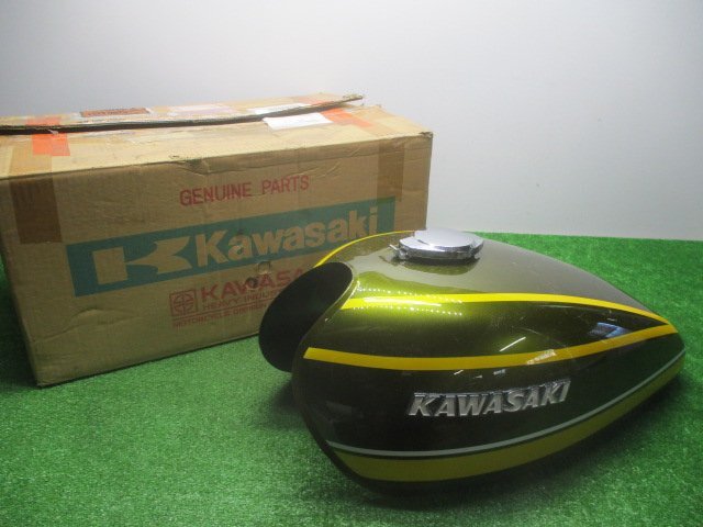 Z7H22 Z1 Z2 ガソリンタンク 新品保管品 イエロータイガー ロングピッチ 51001-096-2F 当時物 純正 希少 T BHN