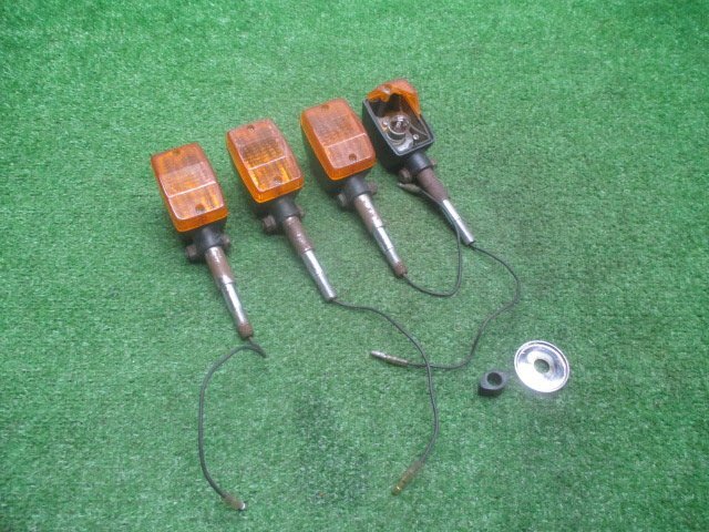 Z7H25 当時物 CGC BMミニウインカーセット ベース BMW Z1 Z2 Z400FX カフェレーサー 刻印/5662 T BHN