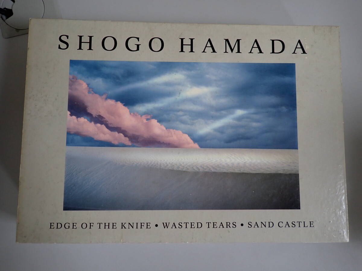 Z32Cφ　浜田省吾 CD SHOGO HAMADA BOX限定盤 EDGE OF THE KNIFEWASTED TEARSSAND CASTLE　ポストカード未開封？