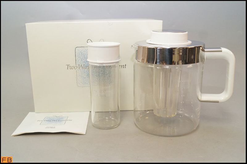 税込◆未使用◆PYREX ツーウェイポットエクセレント 8808-W 8杯 Elen 岩城硝子 パイレックス -9601