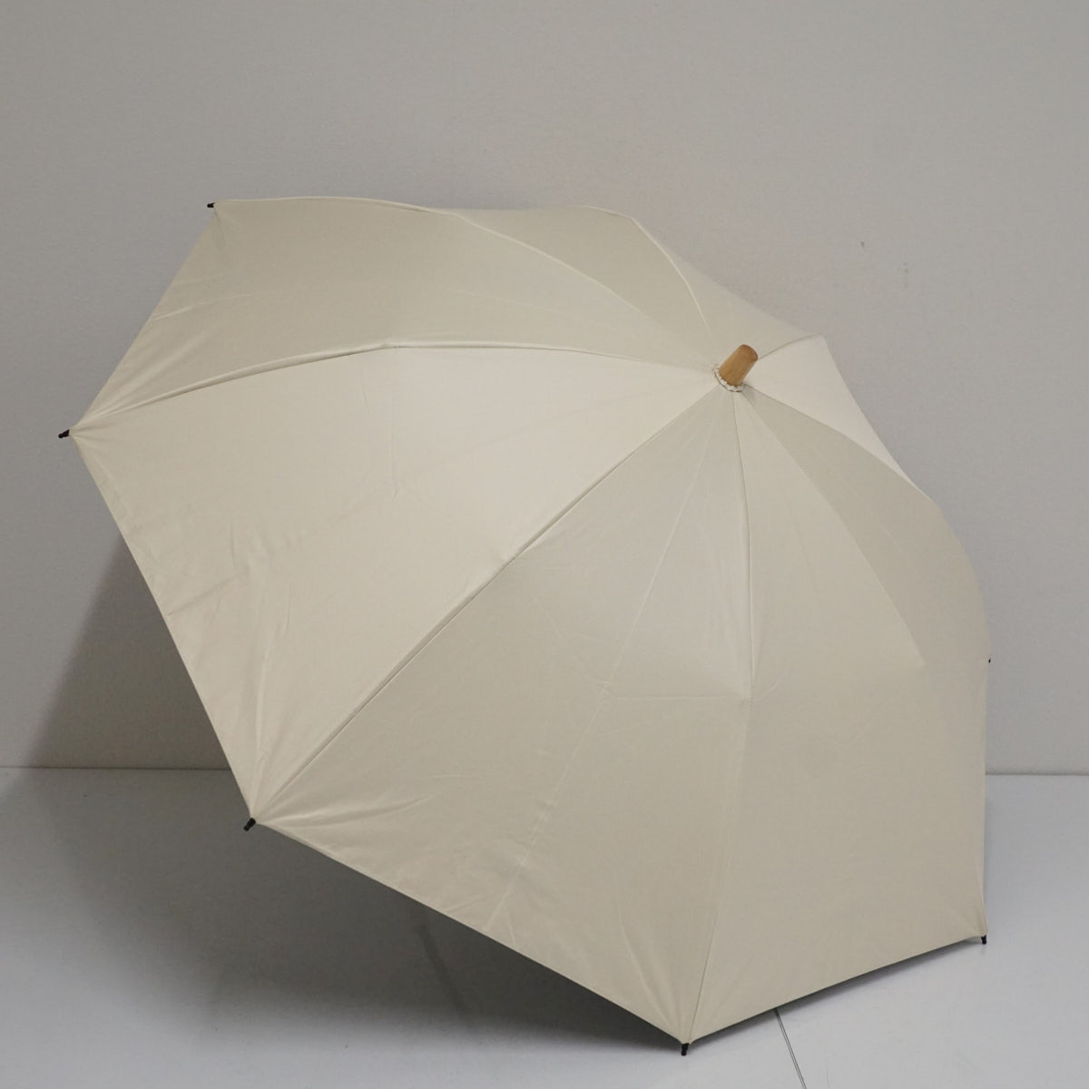折りたたみ日傘 SOLSHADE ソルシェード USED品 晴雨兼用 2WAY収納 遮光 UVカット ベージュ 50cm FA9226
