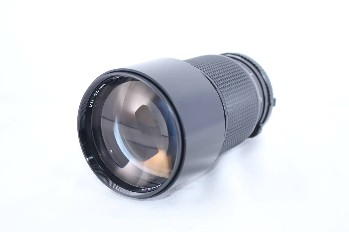 ★極上美品★ミノルタ MINOLTA MD 200mm F2.8 ★完動★#Q382