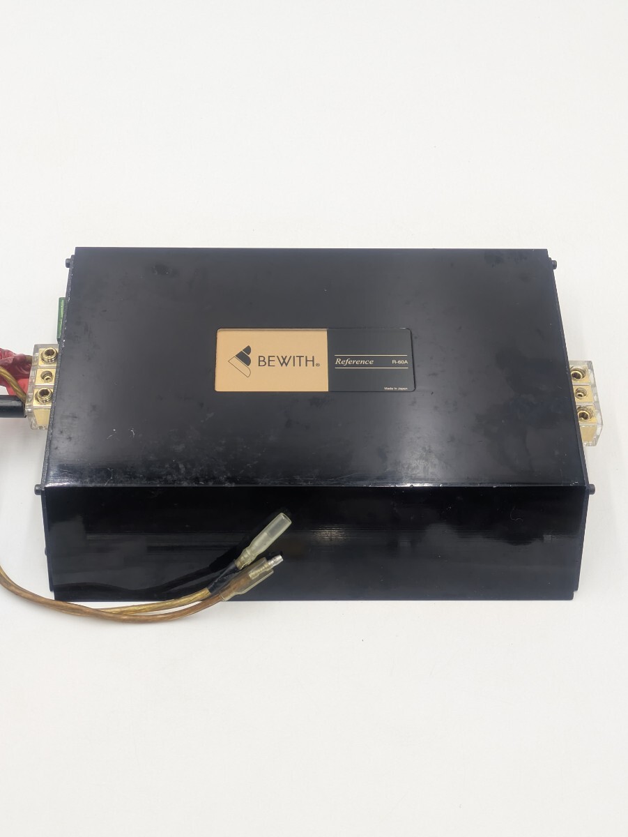 C3【ジャンク 未検品】BEWITH ビーウィズ Reference R-60A レギュレーター安定化電源 キャパシター不要 大容量コンデンサー