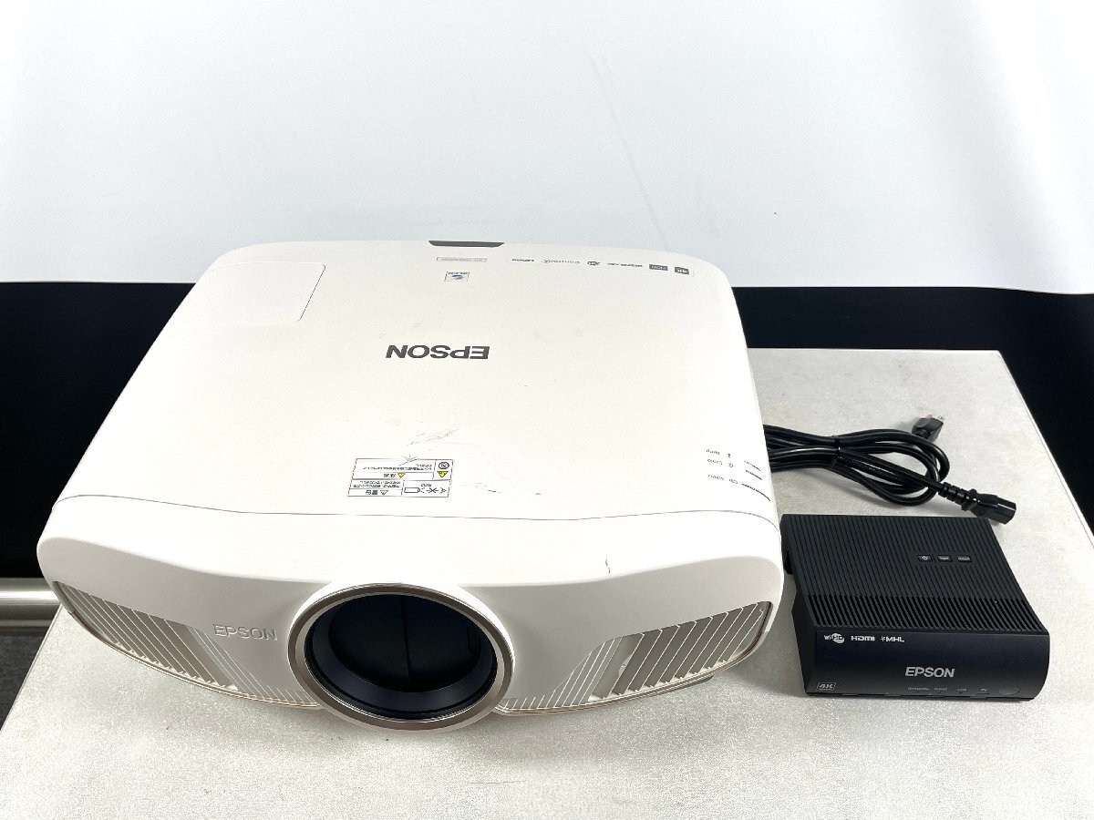 7日間動作保証 EPSON EH-TW8400W プロジェクター ランプ使用時間 426H WIT4-J0 ワイヤレスHD トランスミッター セット 【保証あり】