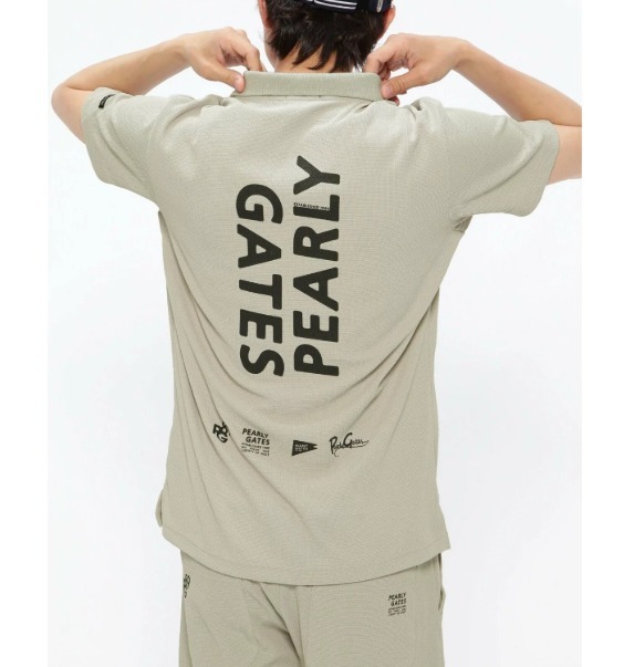 PEARLY GATES / パーリーゲイツ / Wフェースカノコ 半袖ポロシャツ 日本製 / Size 4 / 未使用 / PG263