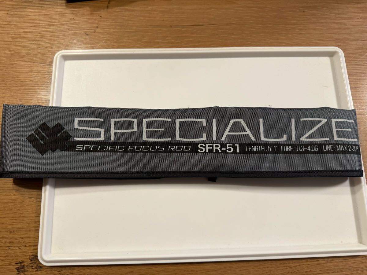 THIRTY FOUR 34 サーティーフォー SPECIALIZE スぺシャライズ SFR-51 竿袋のみ！ ロッドケース