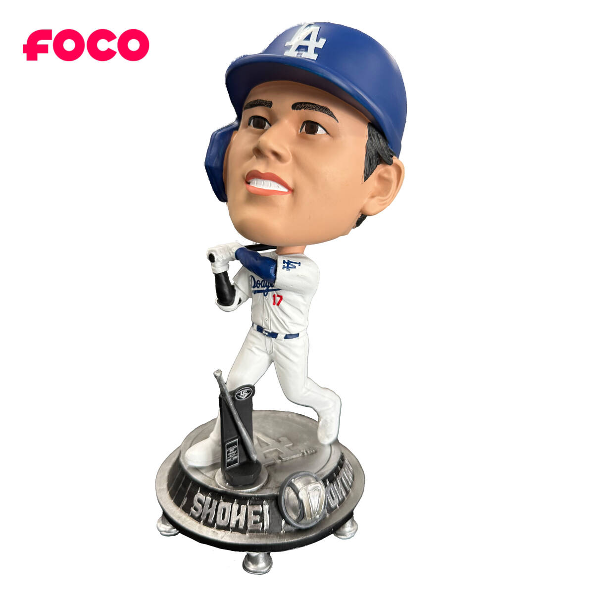 【限定384個】Foco大谷翔平 ドジャース Silver Slugger　 ビッグボブルヘッド 送料無料 foohtanisilver