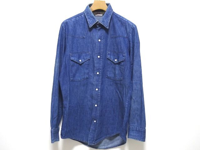 DAKOTA by FIVE BROTHER 80s-90s vintage original DENIM SHIRT M size / ダコタ ファイブブラザー デニムシャツ USA製 メンズ