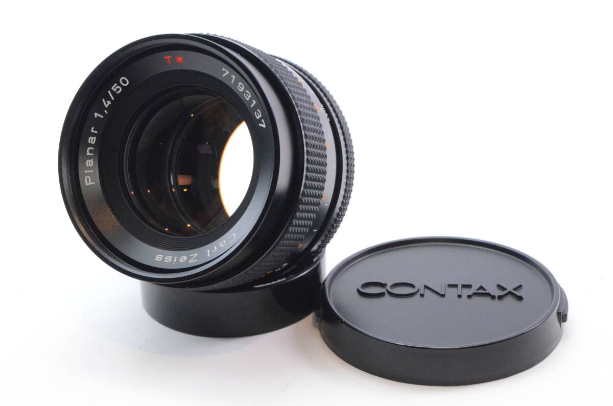 ★動作確認済★ CONTAX コンタックス 50mm F1.4 Planar T* MMJ マニュアル レンズ フィルム 一眼 カメラ 　　　2507003Y/M
