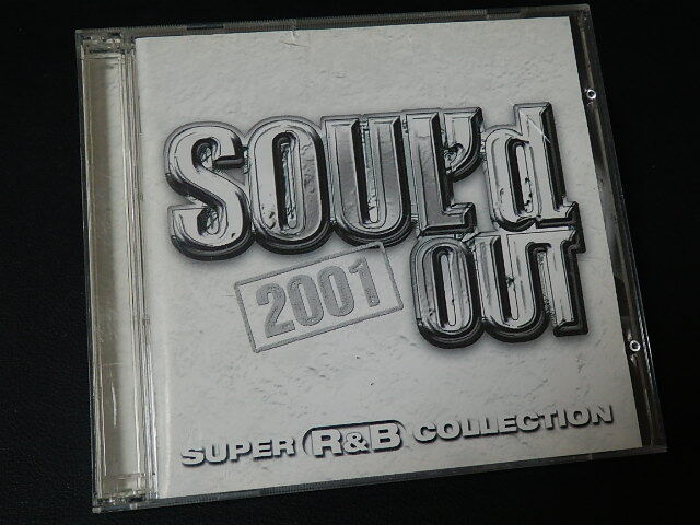 【R&BオムニバスCD】 『SOUL'd OUT 2001 SUPER R&B COLLECTION』《2CD》 ※ケース割れあり TONI BRAXTON HE WABN'T MAN ENOUGH 他 CD-16785