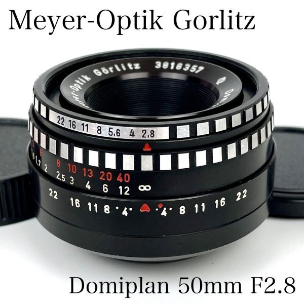 ◆Meyer-Optik Gorlitz◆ Domiplan 50mm F2.8 ◎バブルボケ メイヤーオプティック ◎M42 ドミプラン 単焦点 ドイツ オールドレンズ ゼブラ