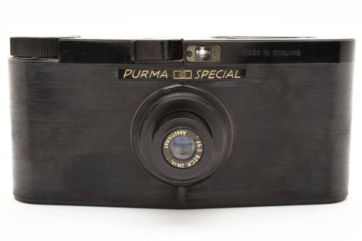 希少＊PURMA SPECIAL BECK ANASTIGMAT 2 1/4 F6.3 パーマスペシャルカメラ イングランド製
