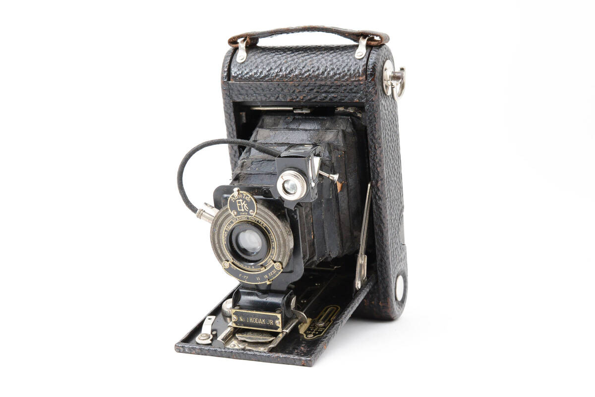 希少＊EASTMAN NO.1 AUTO GRAPHIC KODAK JR USE AUTOGRAPHIC FILM No. A-120 蛇腹カメラ