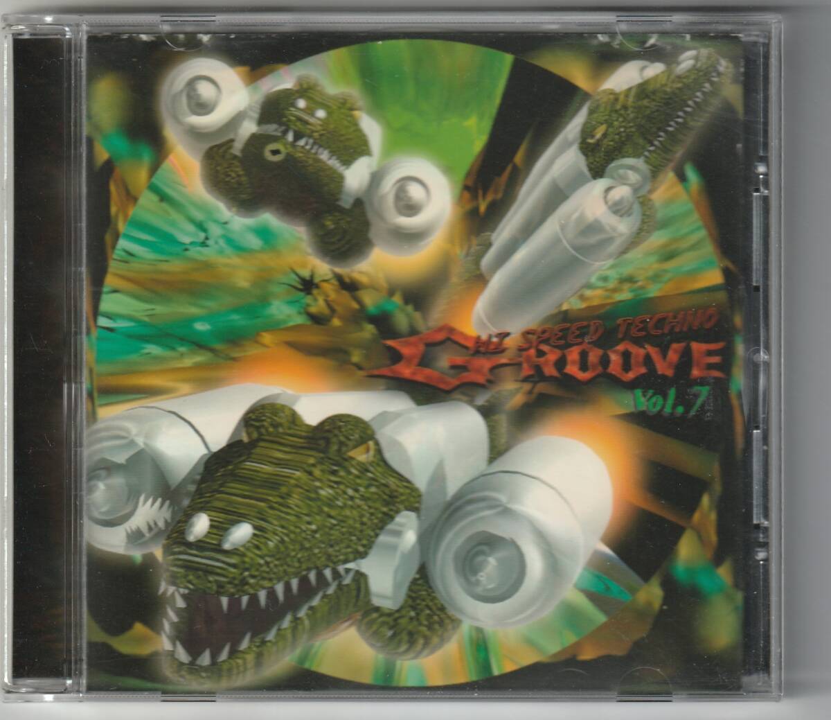 ★GABBA/HARDCORE他高速テクノ系VA●1995年リリース【HI SPEED TECHNO GROOVE Vol.7】★デルタ9,ジョニーL，ローズ・オブ・アシッド他