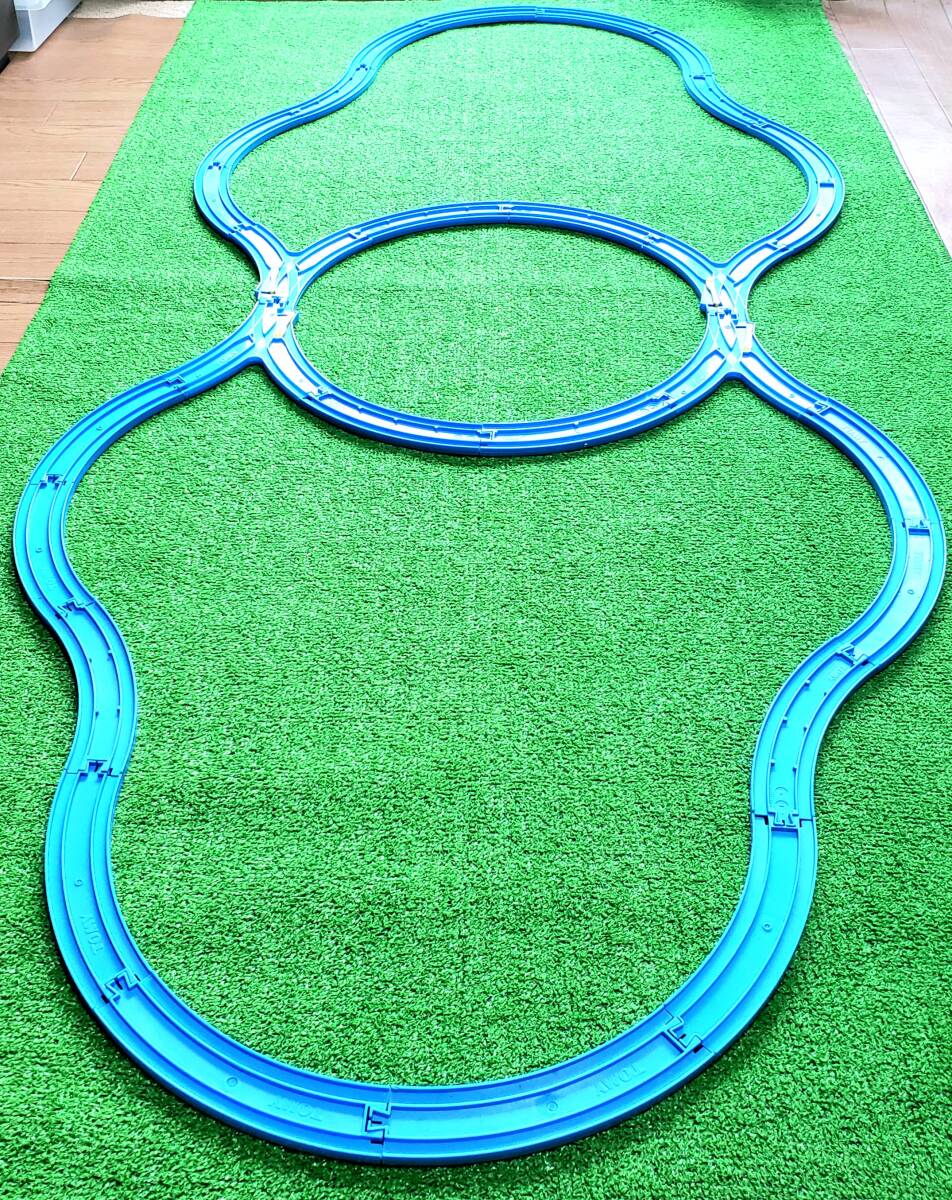 プラレール 「ぐるぐるダルマ」Cタイプ レイアウト 洗浄済み