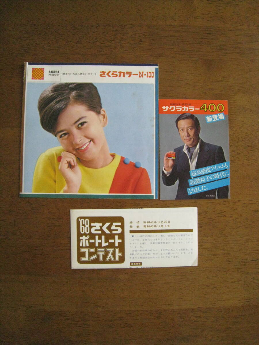 サクラカラー　フィルム　リーフレット　【レア / 送料込み価格】
