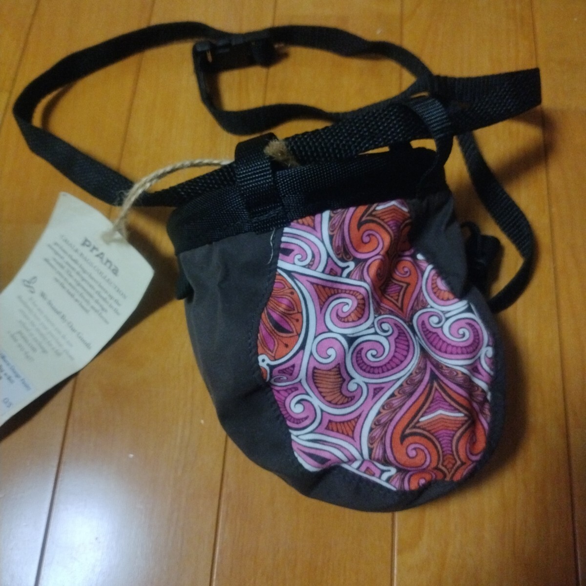プラナ prAna Chalk Bag チョークバッグ　Burnt Orange Paisely