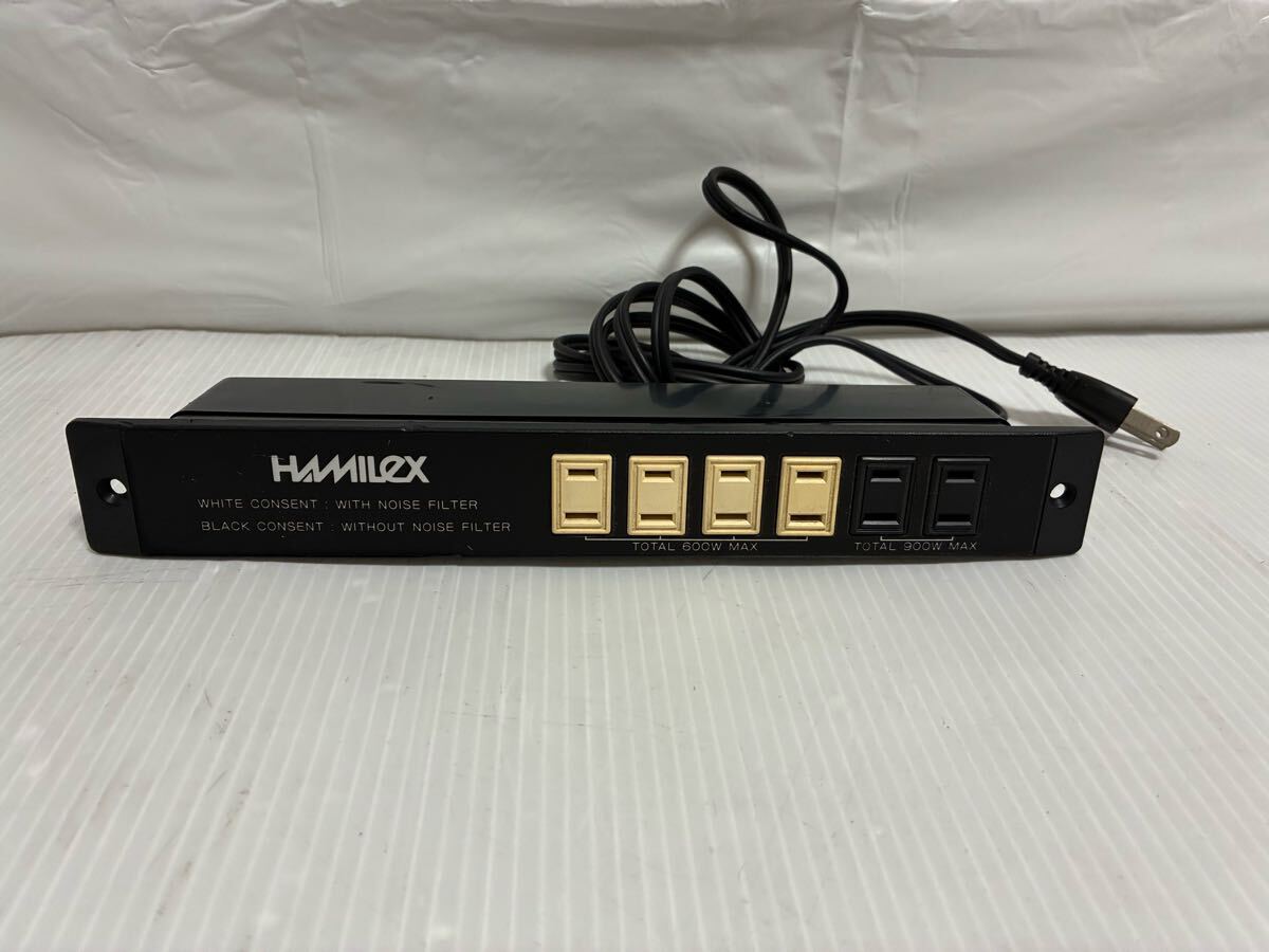 M275 通電確認済 ハミレックス HAMILEX オーディオラック電源 K-12