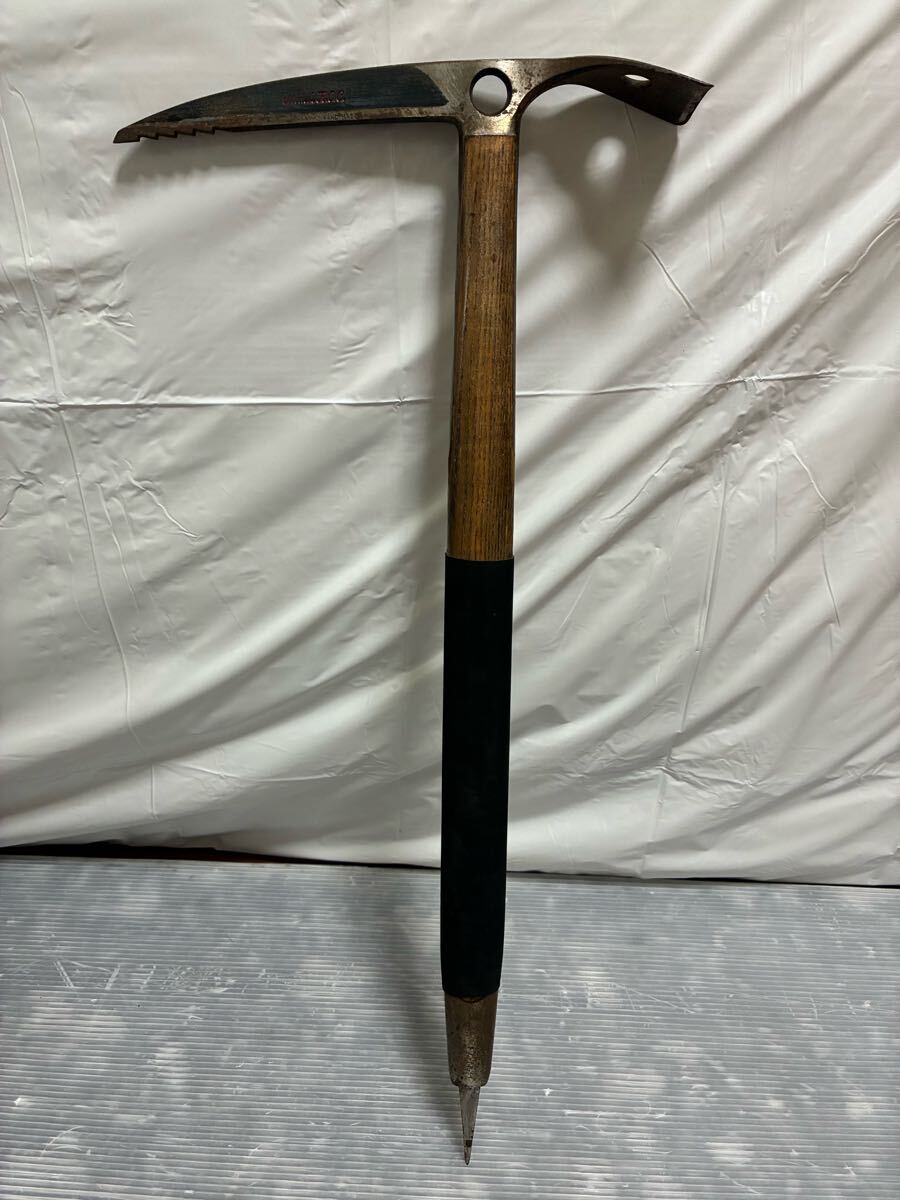 M537 ピッケル EVERNEW エバニュー Model R.C.C. 長さ約60cm ハンドメイド 登山 山岳 アウトドア