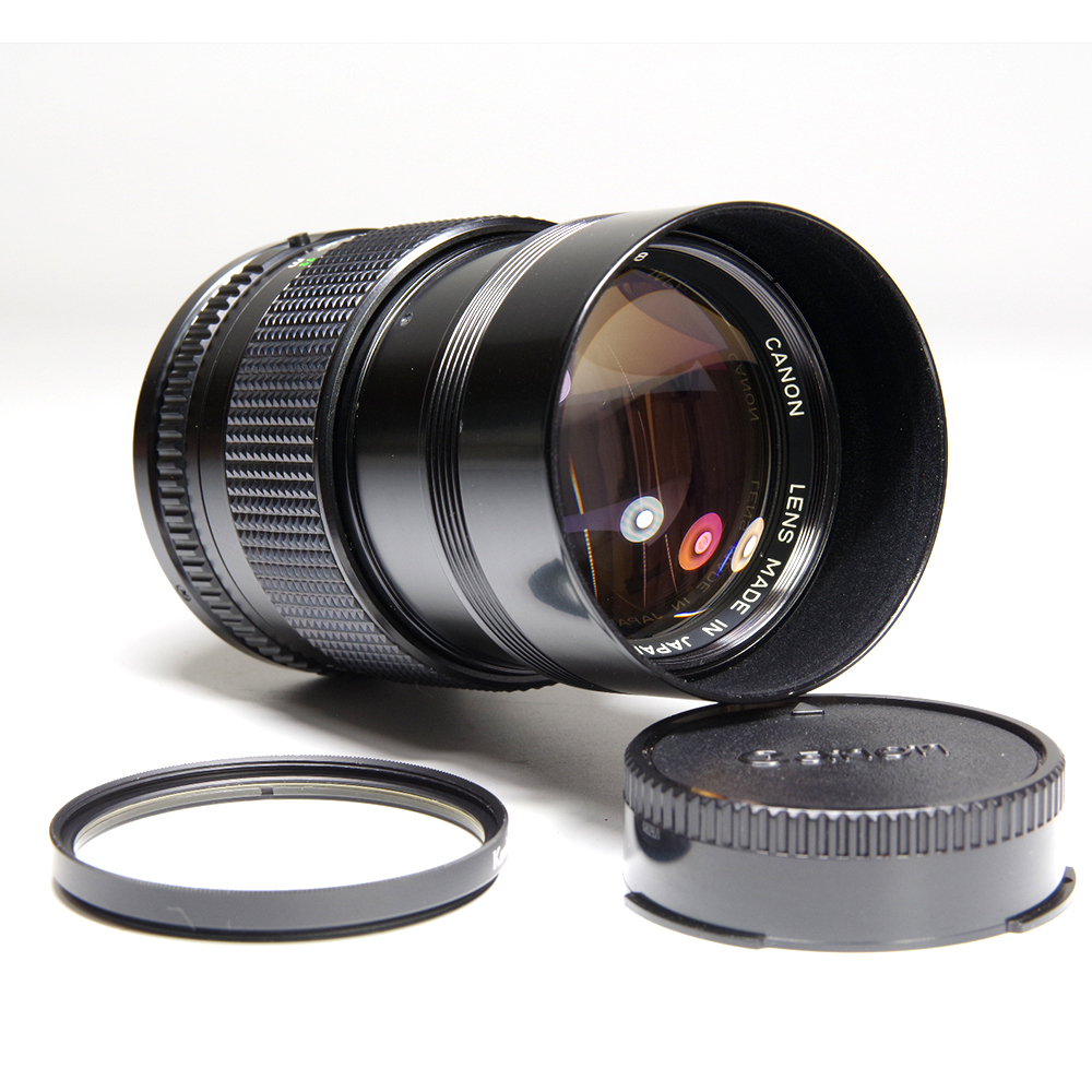 美品　キャノン　レンズ　FD　135㎜　1:2.8　507