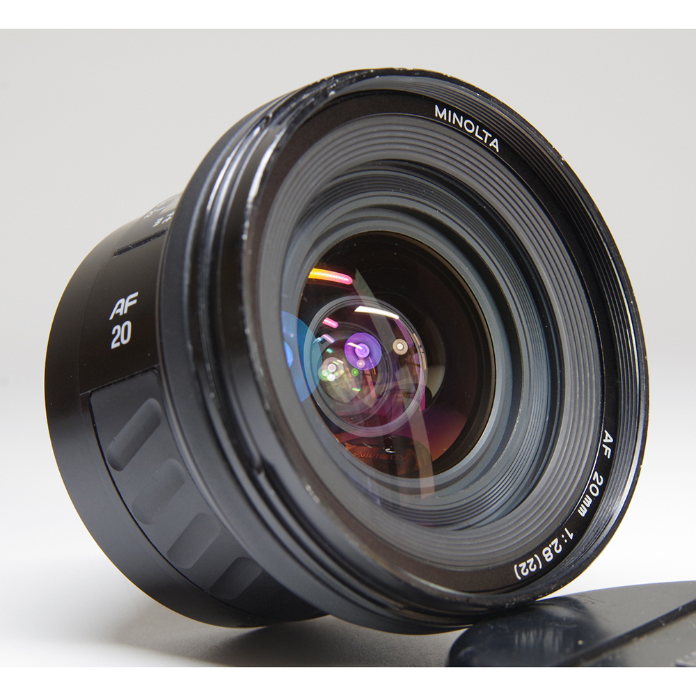 ミノルタ　レンズ　AF 20mm 1:2.8 (22)　537